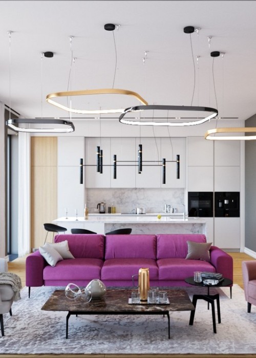 Палитра скандинавской гостиной