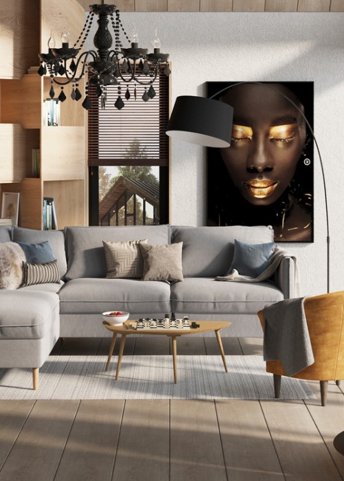 Сканди-шик в загородном доме