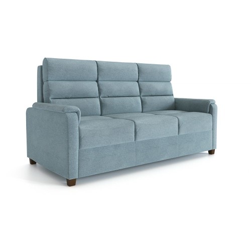 Прямой диван ATLANTA с 3 подушками с механизмом Американская раскладушка